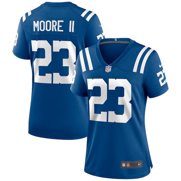 Kenny Moore II Indianapolis Colts Nike Women's Game Jersey - Royal/Blue - Image 2