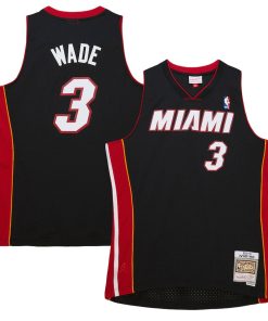 Dwyane Wade Miami Heat 2012-13 Hardwood Classics Swingman Jersey - Black