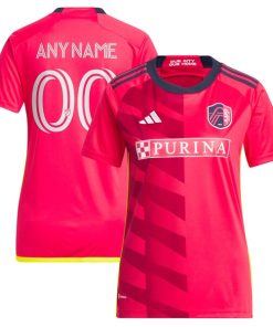 St. Louis City SC adidas Women's 2024 CITY Kit Replica Custom Jersey - Red