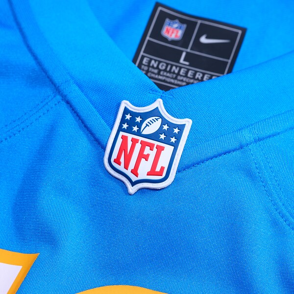 Denzel Perryman Los Angeles Chargers Nike Team Game Jersey - Powder Blue - Image 4