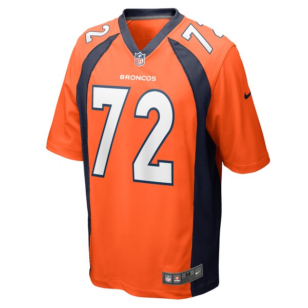 Garett Bolles Denver Broncos Nike Game Jersey - Orange - Image 2