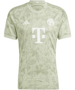 Alternative view of Serge Gnabry Bayern Munich adidas 2023/24 Oktoberfest Replica Player Jersey - Green