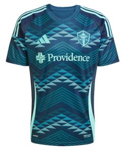 Alternative view of Jordan Morris Seattle Sounders FC adidas 2025 The Salish Sea Kit Replica Player Jersey - Blue