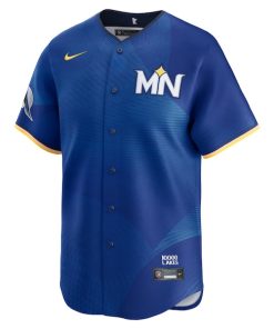 Alternative view of Max Kepler Minnesota Twins Nike 2024 City Connect Limited Jersey - Royal