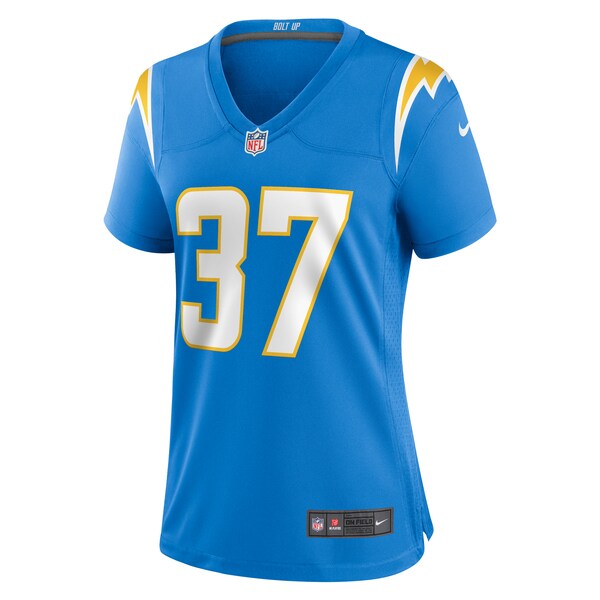 Jaylinn Hawkins Los Angeles Chargers Nike Women's Game Jersey - Powder Blue - Image 2