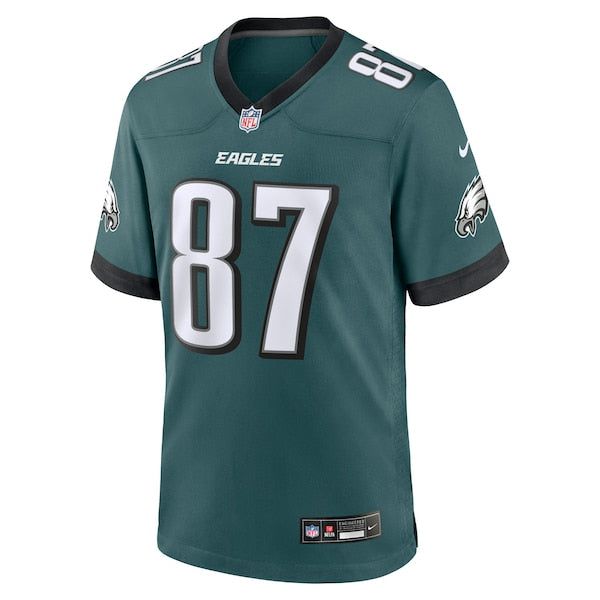Nick Muse Philadelphia Eagles Nike Team Game Jersey - Midnight Green - Image 4