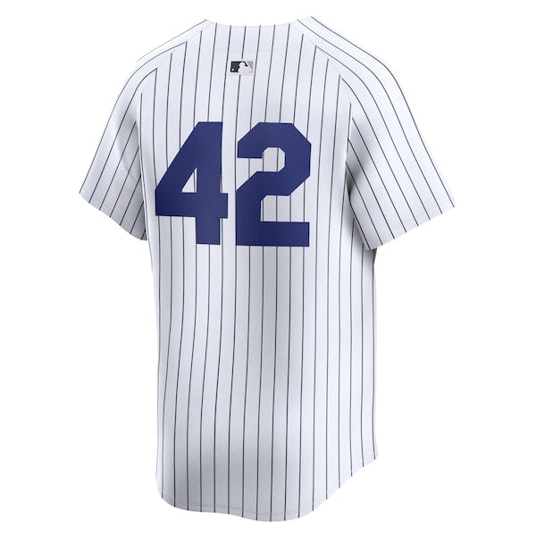 New York Yankees Nike 2024 Jackie Robinson Day Home Limited Jersey?ยจC White - Image 3