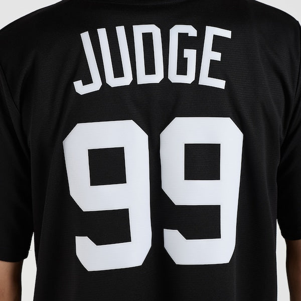 Aaron Judge New York Yankees Nike Lights Out Replica Player Jersey - Black - Image 9