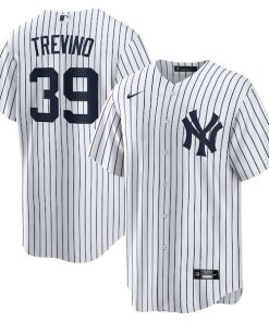 Jose Trevino New York Yankees Nike Home  Replica Player Jersey - White