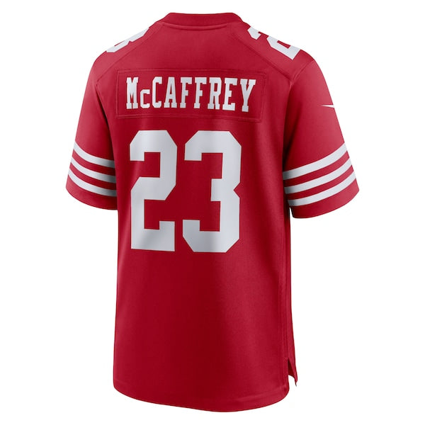 Christian McCaffrey San Francisco 49ers Nike Super Bowl LVIII Game Jersey - Scarlet - Image 3