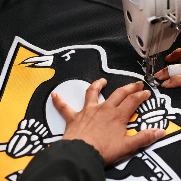 Pittsburgh Penguins Home Authentic Pro Jersey - Black - Image 4