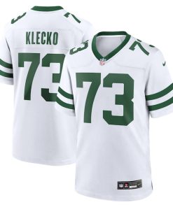 Joe Klecko New York Jets Nike Legacy Retired Player Game Jersey - White/Green