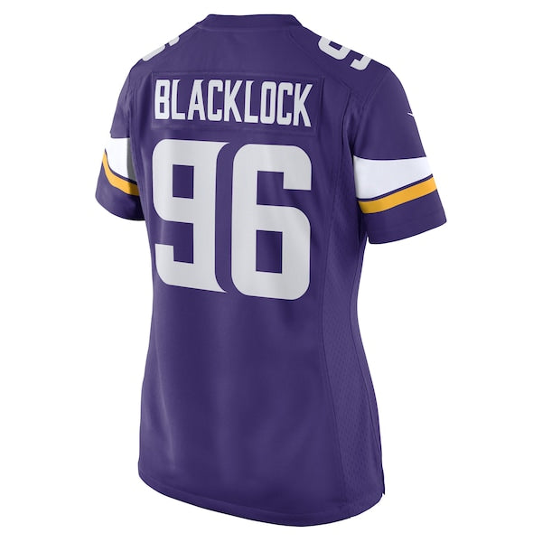 Ross Blacklock Minnesota Vikings Nike Women's Game Player Jersey - Purple - Image 4