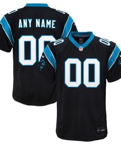 Carolina Panthers Nike Youth Custom Game Jersey - Black