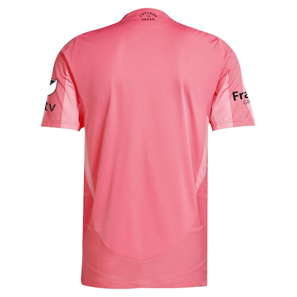 Inter Miami CF adidas 2025 Euforia Authentic Jersey - Light Pink - Image 3
