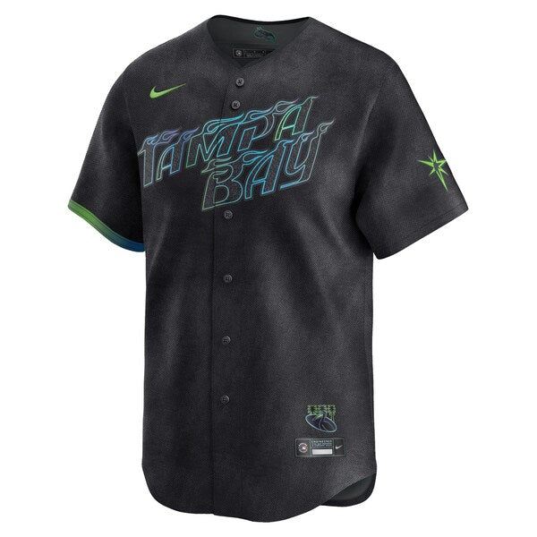 Randy Arozarena Tampa Bay Rays Nike 2024 City Connect Limited Player Jersey - Charcoal - Image 2