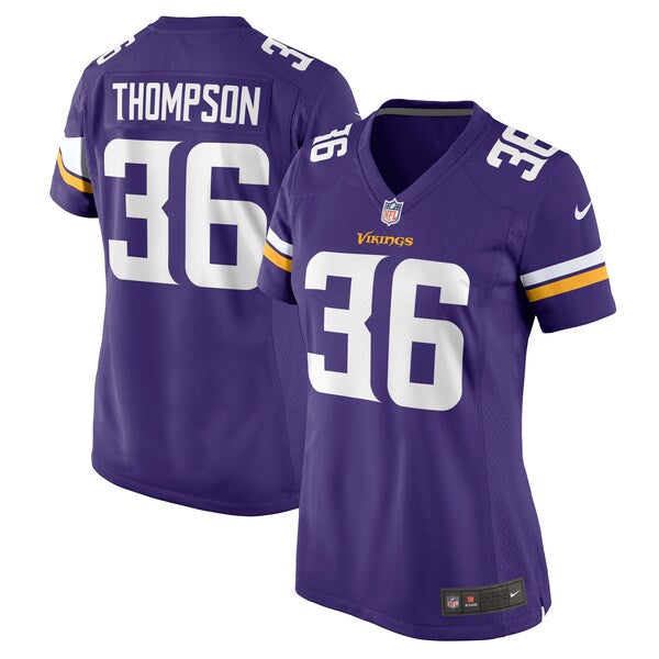 NaJee Thompson Minnesota Vikings Nike Women's Game Jersey - Purple