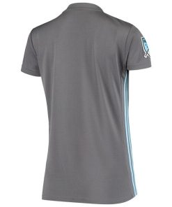Alternative view of Minnesota United FC adidas Women's 2018/19 Replica Primary Jersey - Gray