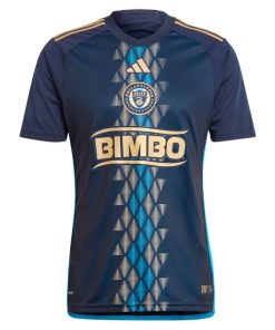 Alternative view of Philadelphia Union adidas 2024 The XV Kit Replica Jersey?¨C Navy