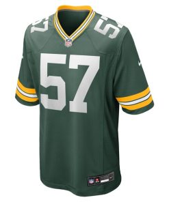 Alternative view of Brenton Cox Jr. Green Bay Packers Nike  Game Jersey -  Green