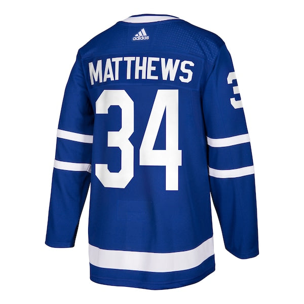 Auston Matthews Toronto Maple Leafs adidas Authentic Player Jersey - Blue - Image 3