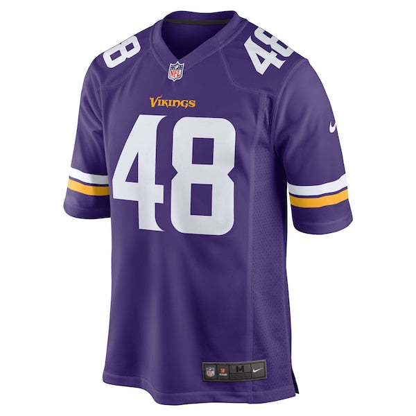 Calvin Munson Minnesota Vikings Nike Game Jersey - Purple - Image 2