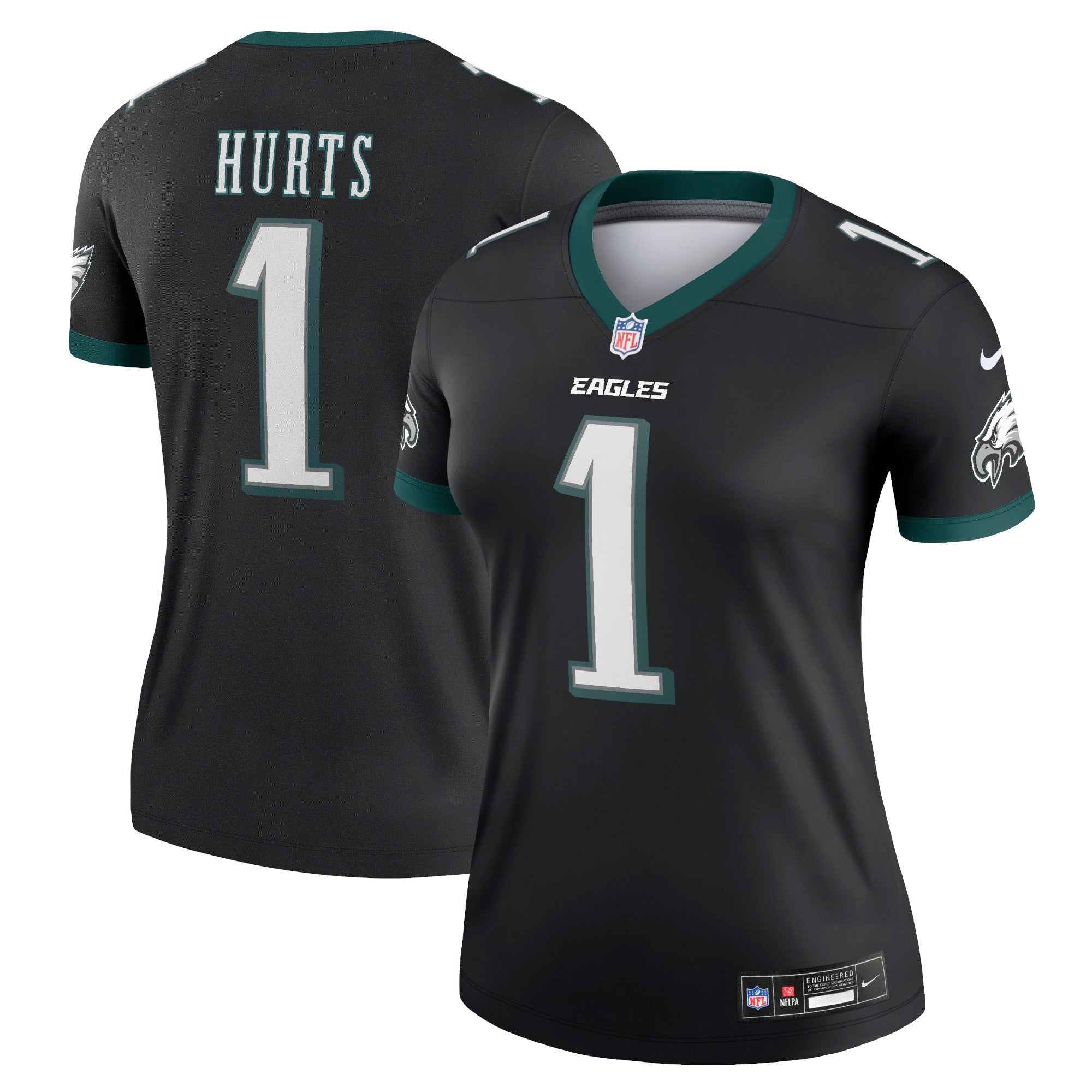 Jalen Hurts Philadelphia Eagles Nike Women's Legend Jersey - Midnight Green/Black/Kelly Green - Image 5