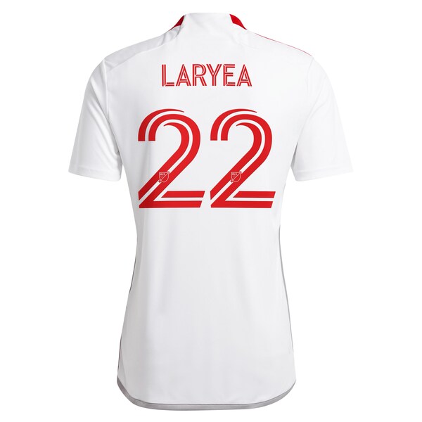 Richie Laryea Toronto FC adidas 2024 GTA Kit Replica Player Jersey - White - Image 3