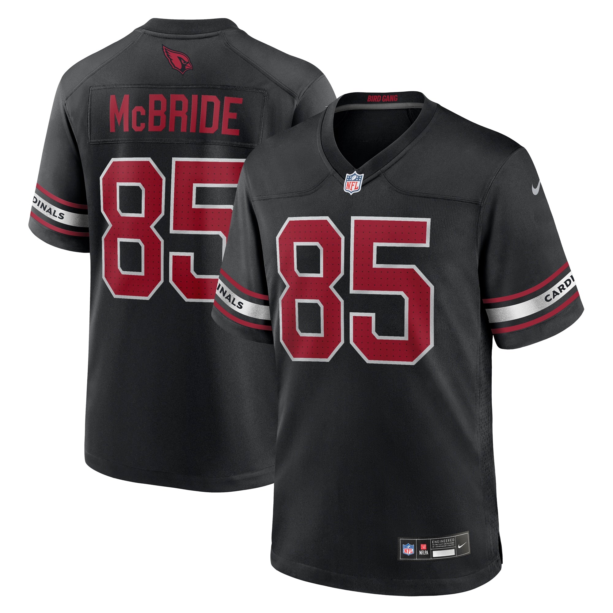 Trey McBride Arizona Cardinals Nike Game Jersey - White/Black/Cardinal - Image 5
