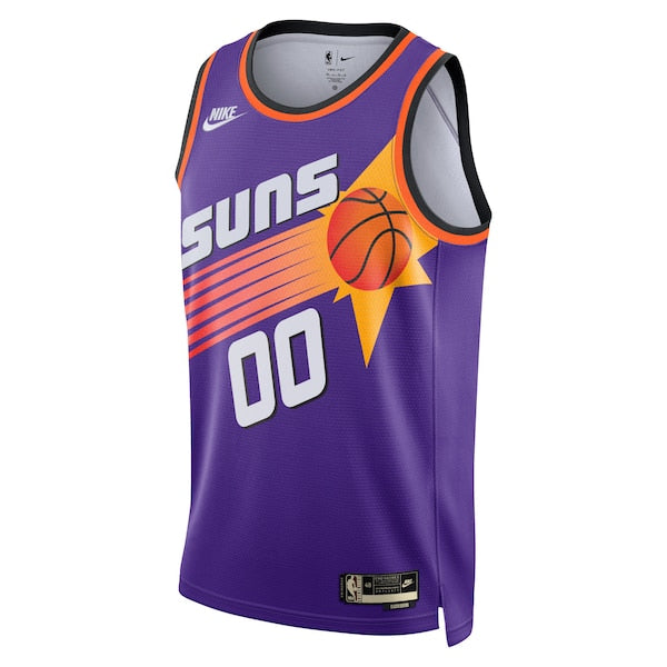 Phoenix Suns Nike Unisex 2022/23 Custom Swingman Jersey - Classic Edition - Purple - Image 2