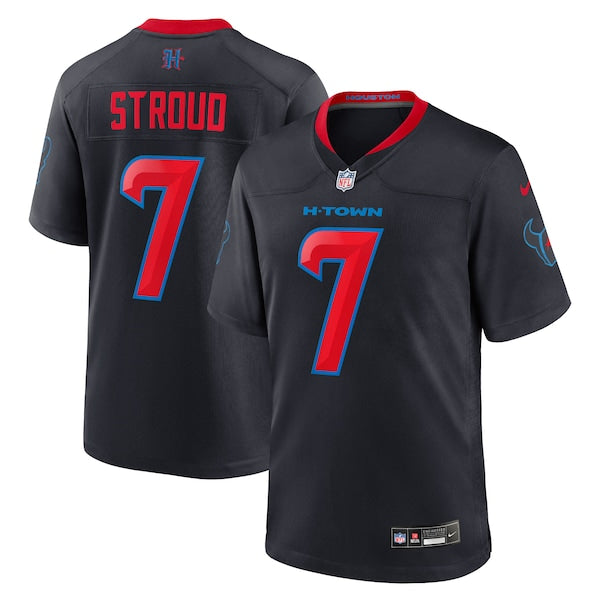 C.J. Stroud Houston Texans Nike 2nd Alternate Game Jersey - Navy - Image 2