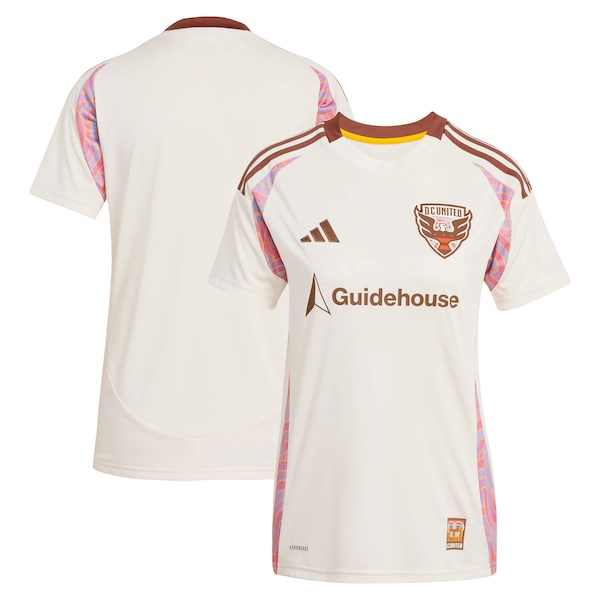 D.C. United adidas Women's 2025 The Soul Kit Replica Jersey - Natural - Image 2