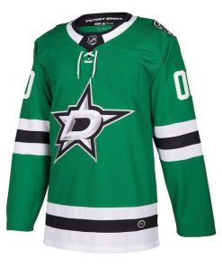 Alternative view of Dallas Stars adidas Authentic Custom Jersey - Kelly Green
