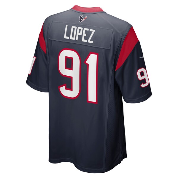 Roy Lopez Houston Texans Nike Player Game Jersey - Navy - Image 3