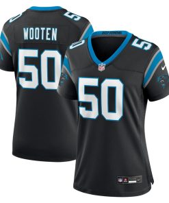 Chandler Wooten Carolina Panthers Nike Women's Team Game Jersey - Black