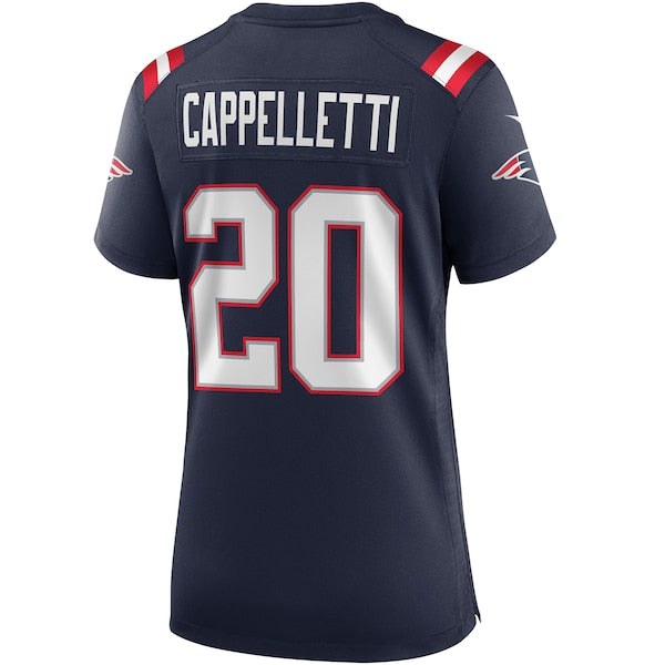 Gino Cappelletti New England Patriots Nike Women's Game Retired Player Jersey - Navy - Image 3