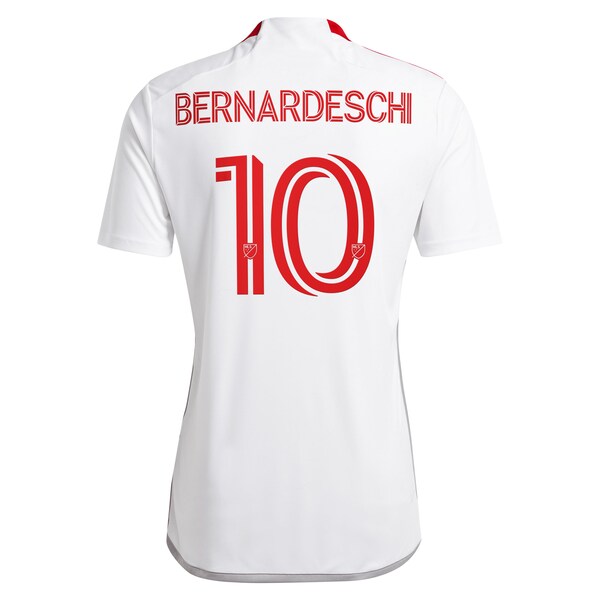 Federico Bernardeschi Toronto FC adidas 2024 GTA Kit Replica Player Jersey?ยจC White - Image 3