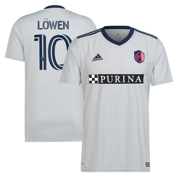 Eduard L?wen St. Louis City SC adidas 2024 The Spirit Kit Replica Jersey - Gray
