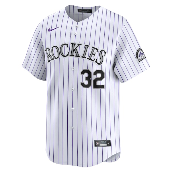 Dakota Hudson Colorado Rockies Nike Home Limited Player Jersey - White - Image 2