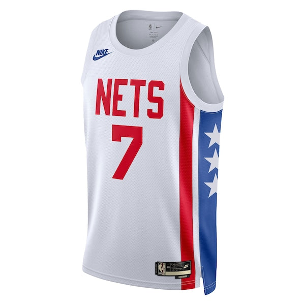 Kevin Durant Brooklyn Nets Nike Swingman Jersey - Classic Edition - White - Image 2