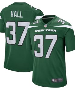 Bryce Hall New York Jets Nike Game Jersey - Gotham Green