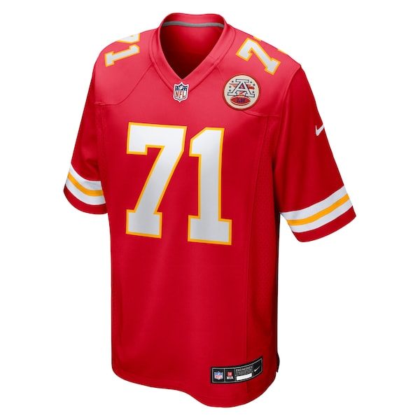 Josh Simmons Kansas City Chiefs Nike Team Game Jersey - Red - Image 2