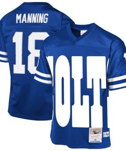 Peyton Manning Indianapolis Colts  Youth 1998 Throwback Fashion Jersey - Royal