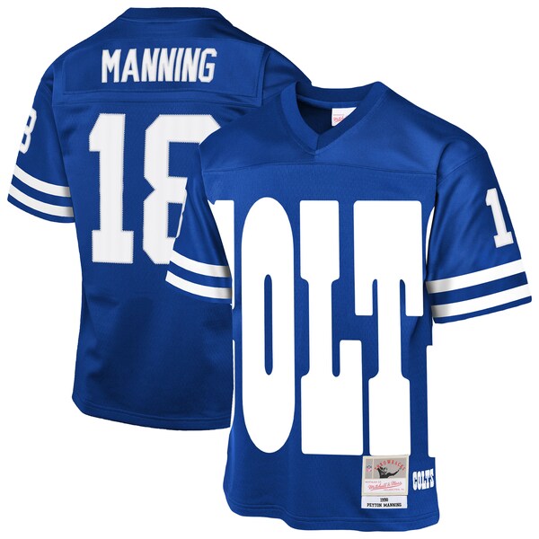 Peyton Manning Indianapolis Colts Youth 1998 Throwback Fashion Jersey - Royal
