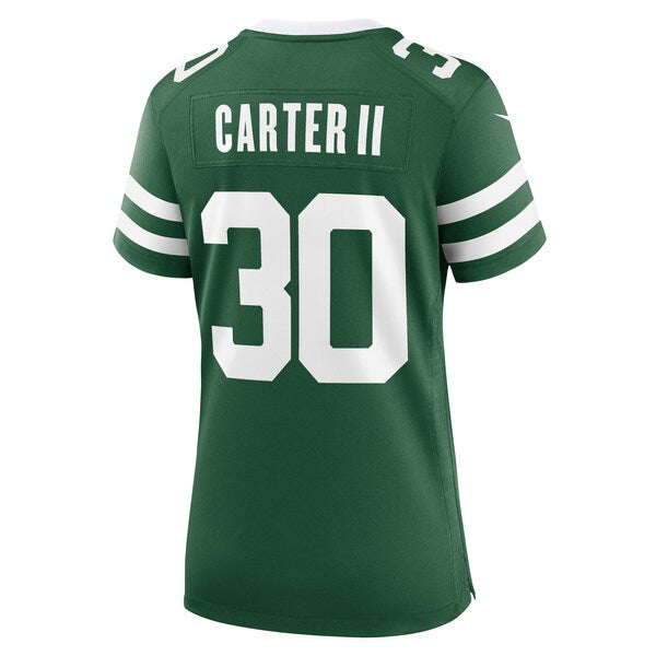 Michael Carter II New York Jets Nike Women's Team Game Jersey - Legacy Green - Image 3