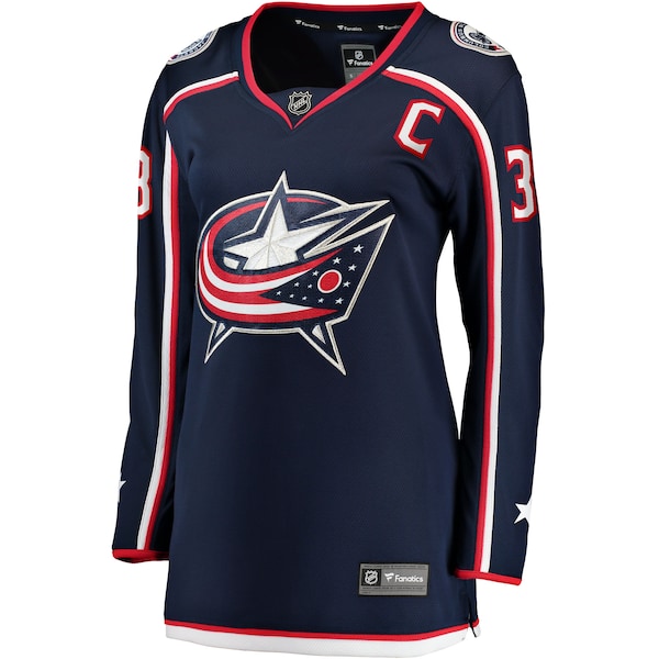 Boone Jenner Columbus Blue Jackets Women's Home Breakaway Player Jersey - Navy - Image 2