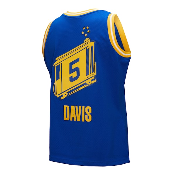 Baron Davis Golden State Warriors Hardwood Classics 2004/05 Swingman Jersey - Royal - Image 3