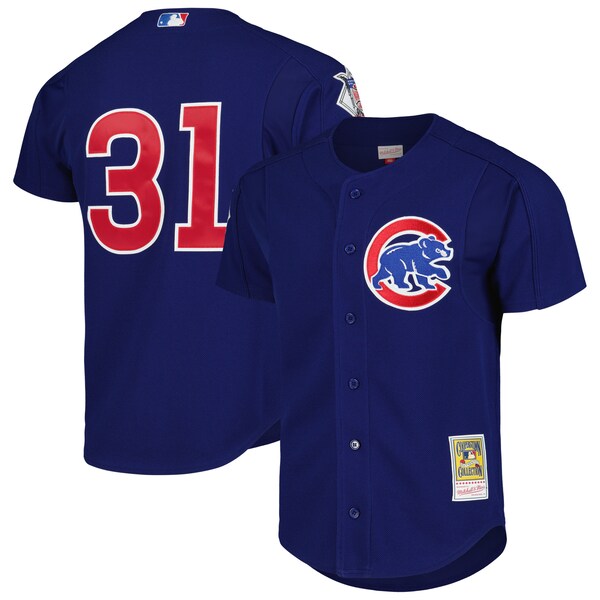 Greg Maddux Chicago Cubs Cooperstown Collection 2005 Batting Practice Jersey - Royal - Image 2