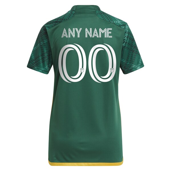 Portland Timbers adidas Women's 2024 Portland Plaid Kit Replica Custom Jersey - Green - Image 3
