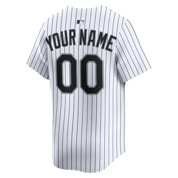 Chicago White Sox Nike Home Limited Custom Jersey - White - Image 3